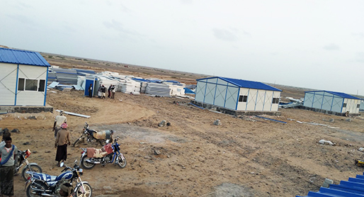 spaarpot modulair geprefabriceerd huis in Oman